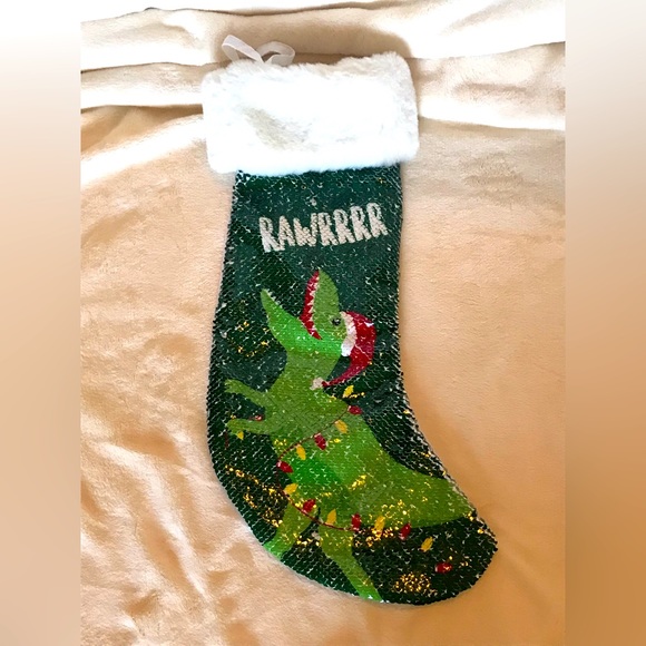 Rawr Dinosaur Xmas Stocking - Picture 1 of 3